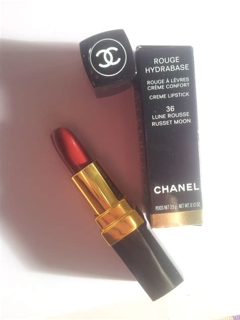 chanel lipstick 36 russet moon